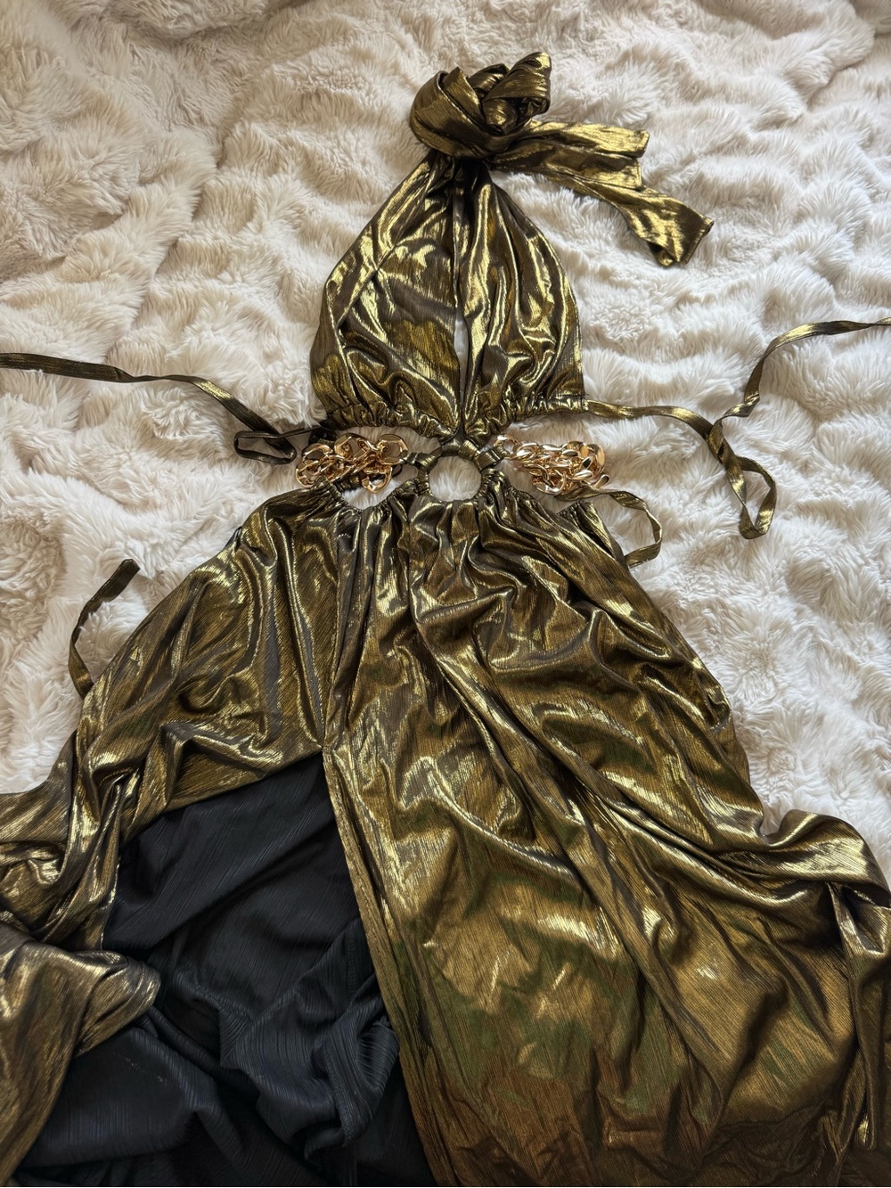 Elegant Greek-Inspired Dress